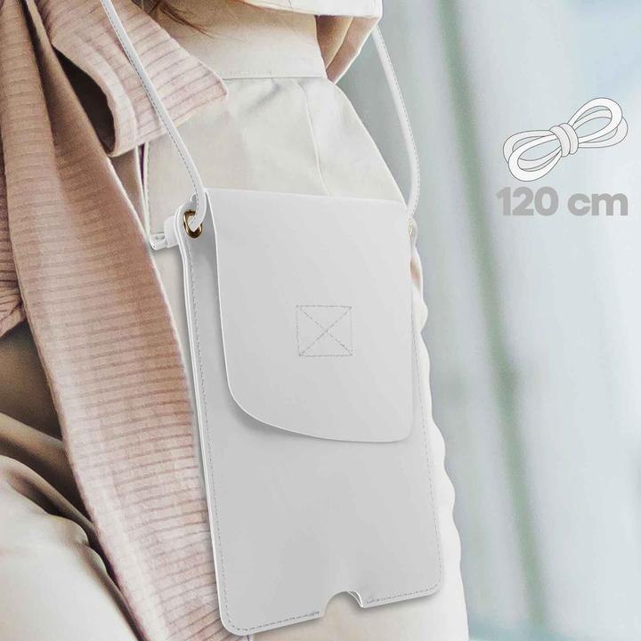 Image du produit Avizar Étui pour téléphone portable en similicuir avec compartiment pour carte Series (Universel)