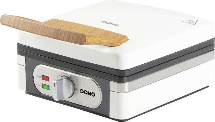 Produktbild Domo WAFFELEISEN – POWDER WHITE Waffeleisen Weiss