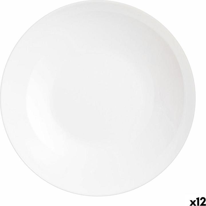 Luminarc Flacher Teller Friends Time Glas Ø 26 cm Mehrzweck (12 Stück) (12x, 26 cm)