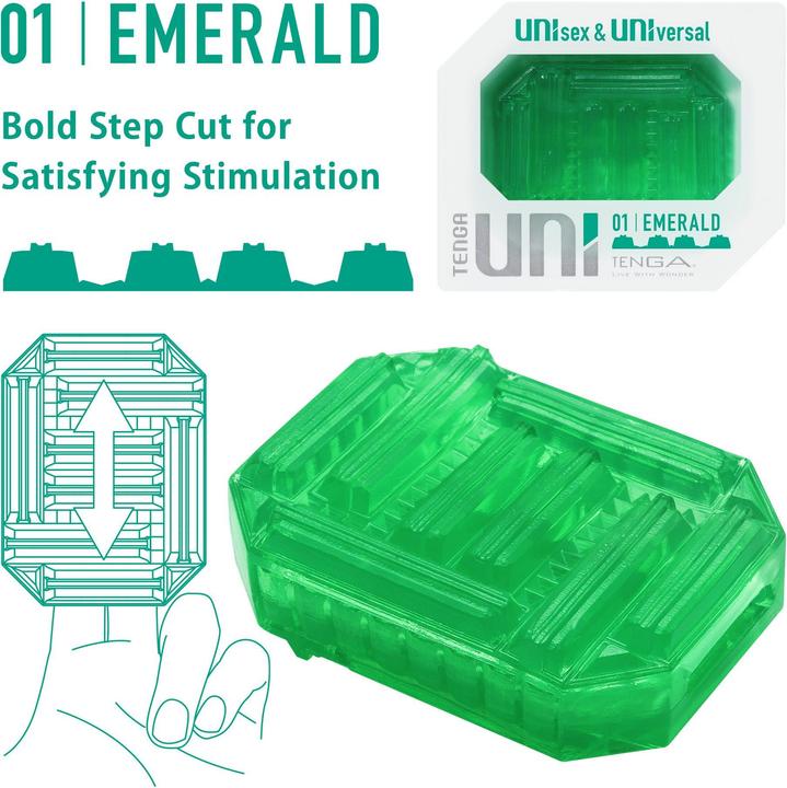 Produktbild Tenga Uni Emerald