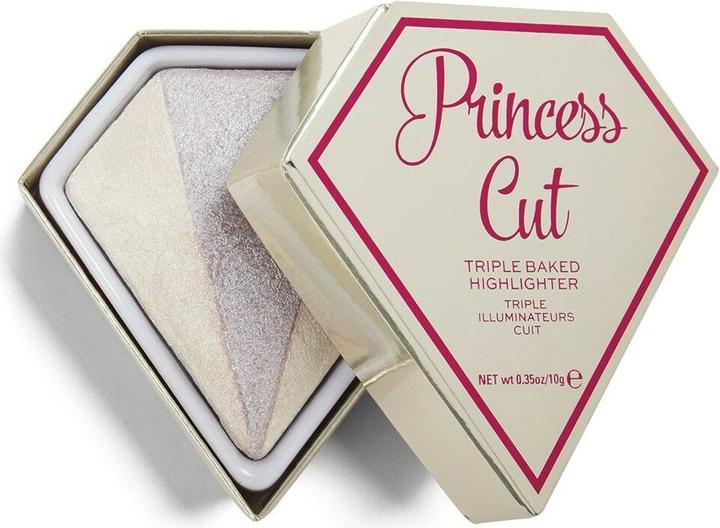 Produktbild Makeup Revolution I Heart Revolution Dreifach gebackener Highlighter Princess Cut 10g (Highlighter)