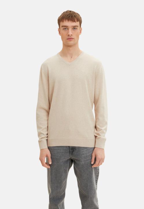 Produktbild Tom Tailor Strickpullover Pullover V-Neck (3XL)