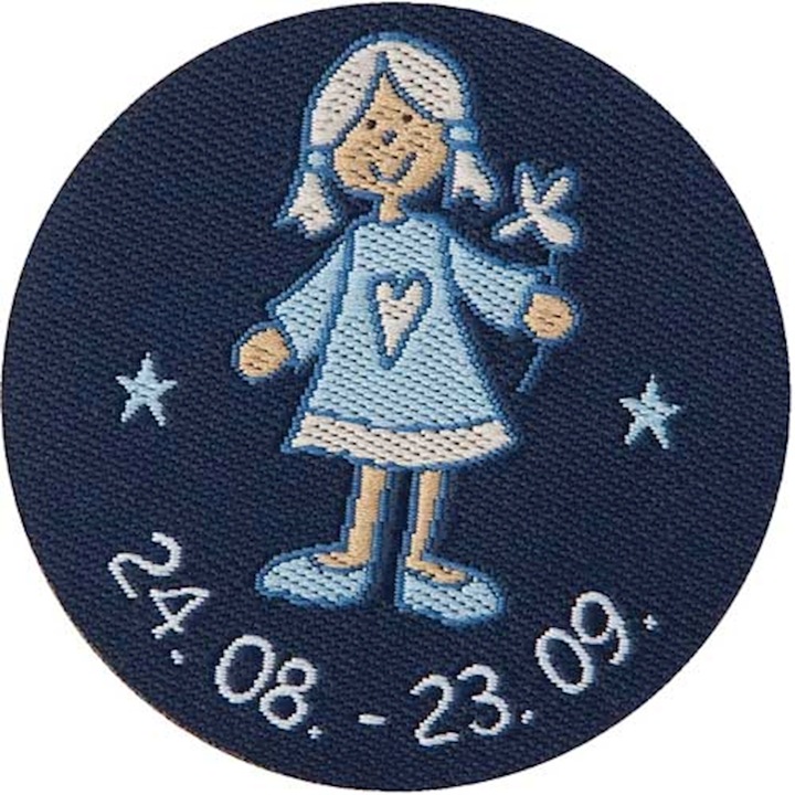 Actual product image Sigikid Snuffle cloth star sign Virgo