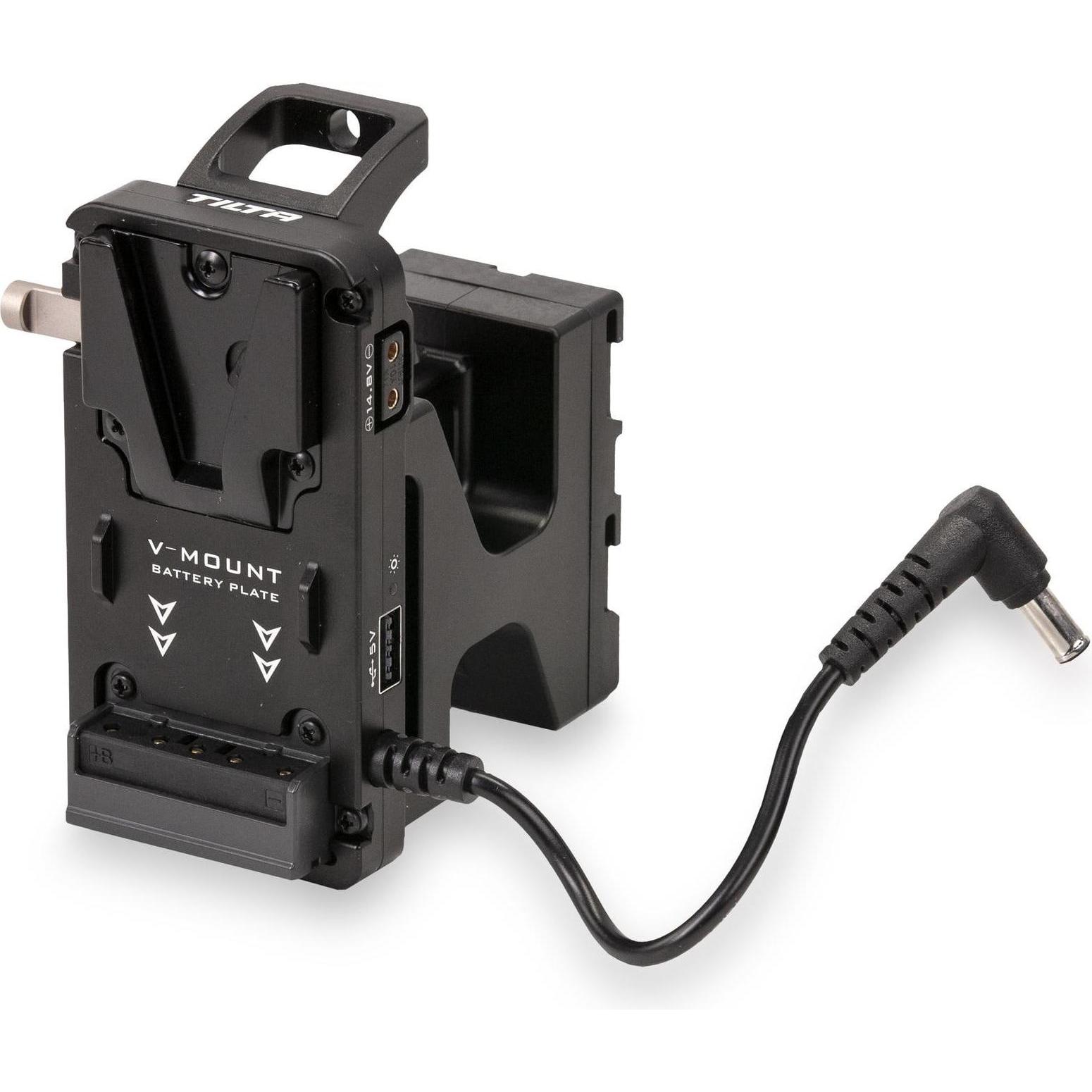 Tilta Piastra per batteria V-Mount per Sony FX6 (Accessori per gabbie), Accessori video, Nero
