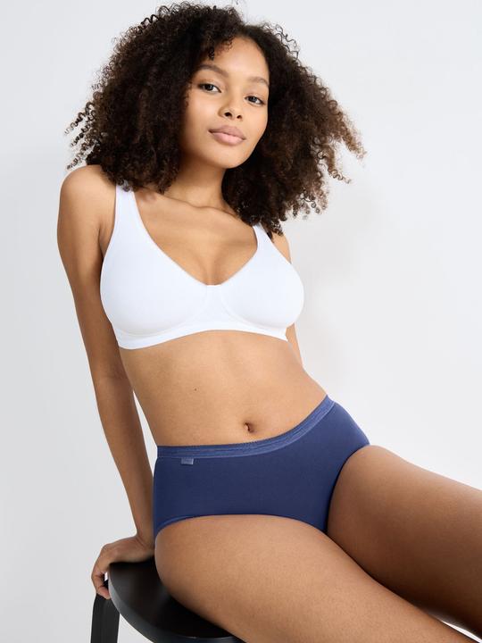 Produktbild Sloggi Unterhose BASIC+ MIDI Damen-Slip 3er Pack (44, 3er Pack)