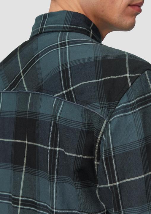 Actual product image S.Oliver Hemd Regular Fit: Kariertes Flanellhemd mit Brusttasche (XXL)