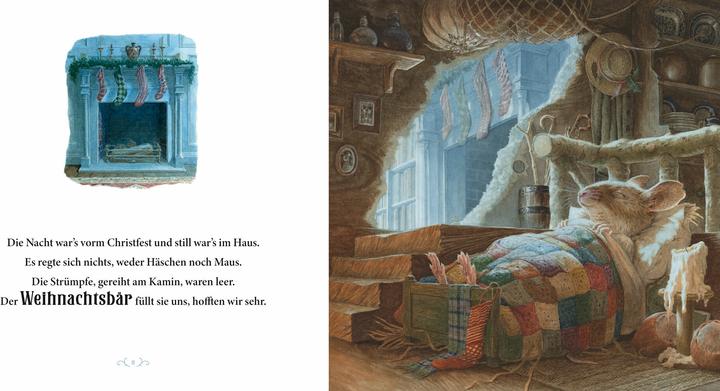 Actual product image Die Nacht vor Weihnachten (German, Clement Clarke Moore, Steve Richardson, 2024)