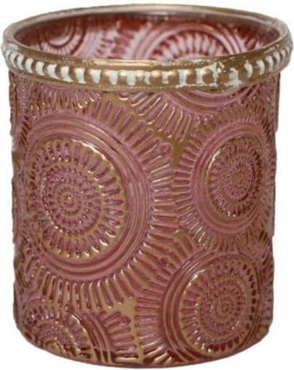 Chalet Windlicht Limay 8 cm, Glas, Rosa