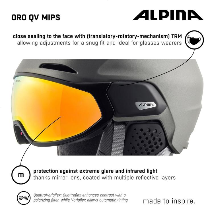 Produktbild Alpina Sports Oro QV Mips (51 - 55 cm, S)
