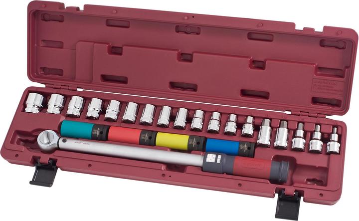 Kraftwerk Set di chiavi dinamometriche (1/2", 40 Nm, 200 Nm)