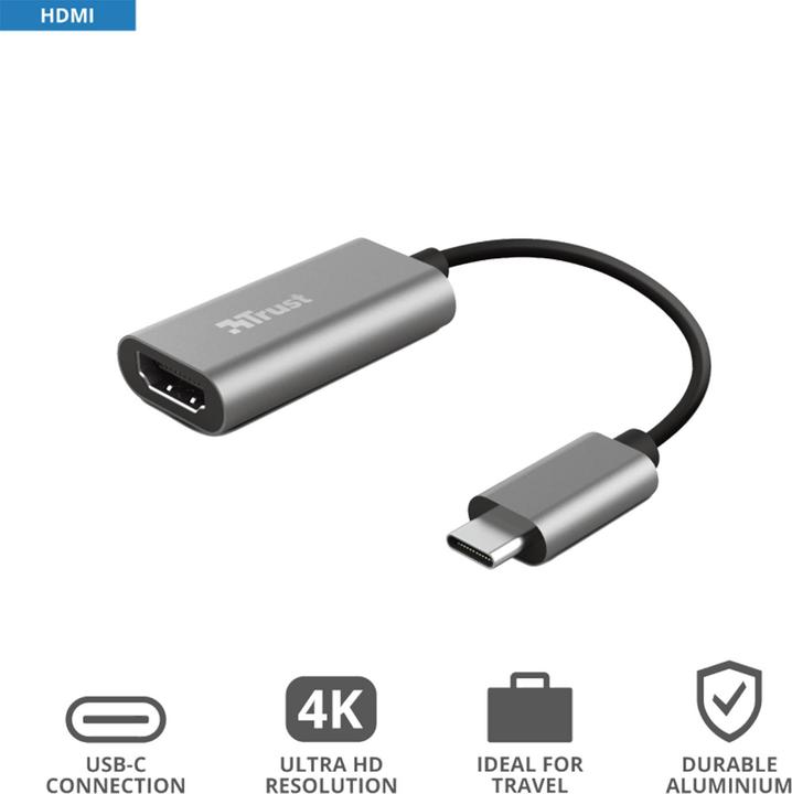 Produktbild Trust Dalyx USB-Grafikadapter (HDMI, 20 cm)