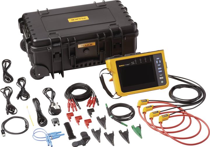 Actual product image Fluke 1775, Power Quality Analyser Mains analyser with logger function, incl. current clamps 1 set (CAT IV 600V, CAT III 1000V)