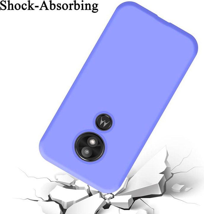 Produktbild Cadorabo TPU Liquid Silicone Case Cover (Motorola Moto E5 Play Go)