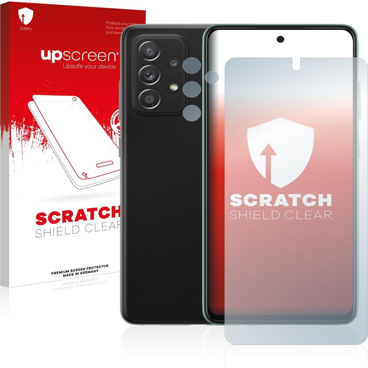 upscreen Scratch Shield Displayschutz (1 Stück, Samsung Galaxy A52s 5G), Smartphone Schutzfolie, Transparent