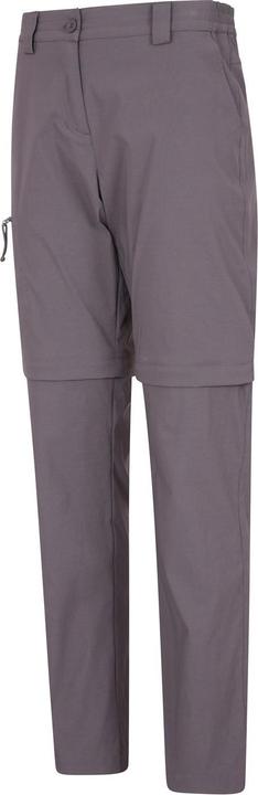 Actual product image Mountain Warehouse Womens/Ladies Hiker Stretch Zip-Off Trousers (40)