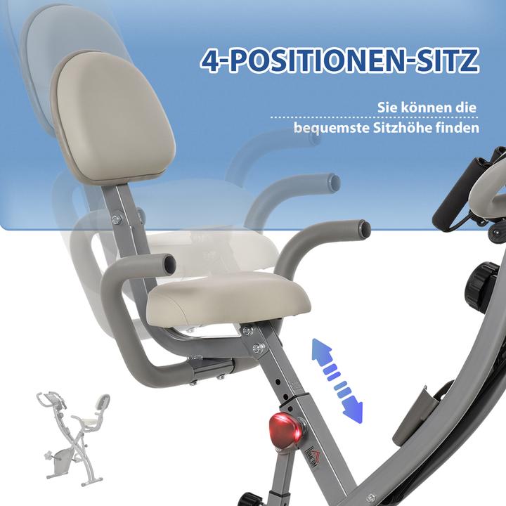 Actual product image Homcom Bike trainer with LCD display