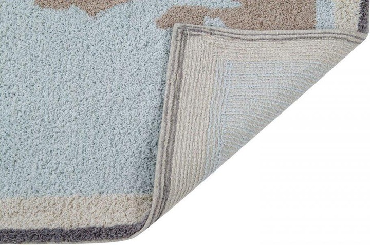 Actual product image Lorena Canals Rug Vintage Map - XL (200 x 300 cm)