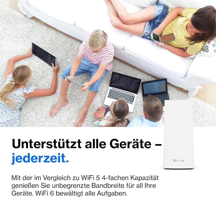 Immagine prodotto Linksys Mesh-System AX4200-EU