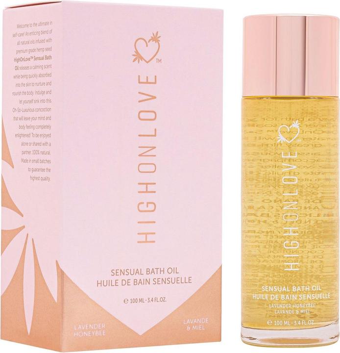 Image du produit High on Love Huile de bain sensuelle (100 ml, Huile de bain)