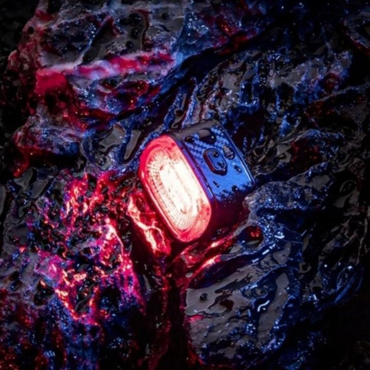 Image du produit Rockbros Éclairage arrière de vélo Q2S LED USB-C - noir (30 lm, 30 lm)