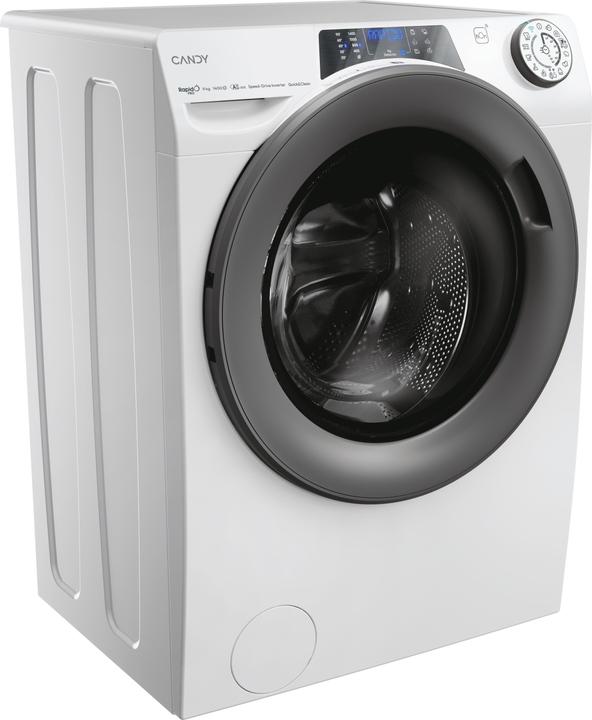 Actual product image Candy RP 496BWMR9-1-S Rapido' Pro Washing Machine cm. (9 kg, Left)