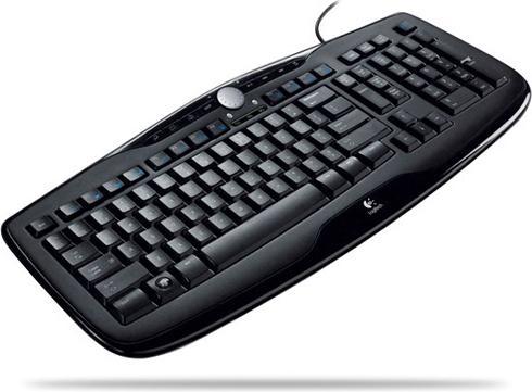 Actual product image Logitech Media Keyboard 600, CH layout (CH, Cable)