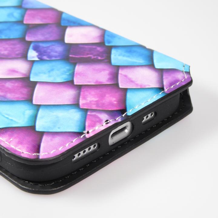 Produktbild PhoneLook Hülle Flip Drachenschuppen mit Aufbewahrung für Kreditkarten, Ticket, SIM-Karte (Apple iPhone 13 Pro Max)