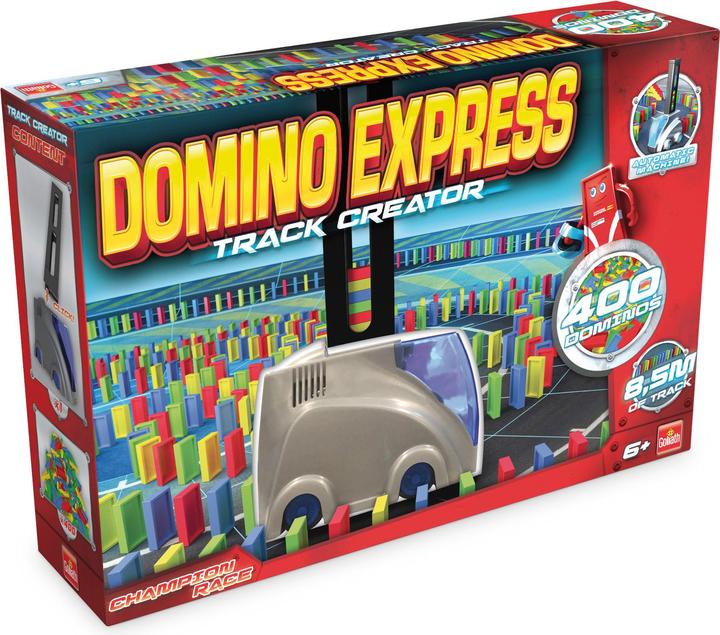 Image du produit Goliath Toys Domino Express Track Creator met 400 Domino's (Allemand, Français, Italien, Anglais)