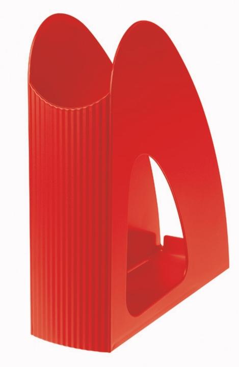Produktbild Han Stehsammler TWIN 7,6x25,6x23,9 cm (BxHxT) DIN C4 Werkstoff: Polystyrol rot (C4)