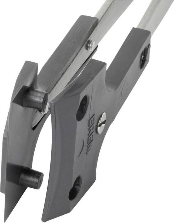 Actual product image Weller Erem Wafer tweezers with polyester tips for 4... 6" wafer, Halar-coated, gripper, stainless steel 150m