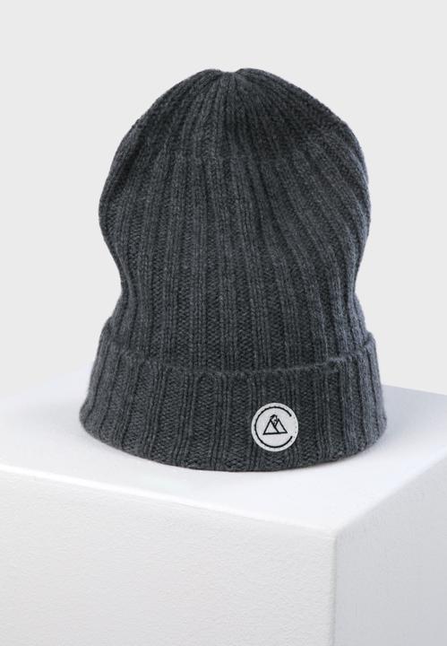 Image du produit Cash-Mere Kaschmir Rib Mütze (Taille unique)