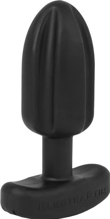 ElectraStim Tartarus Anal Plug Quadripolar Silicone Black