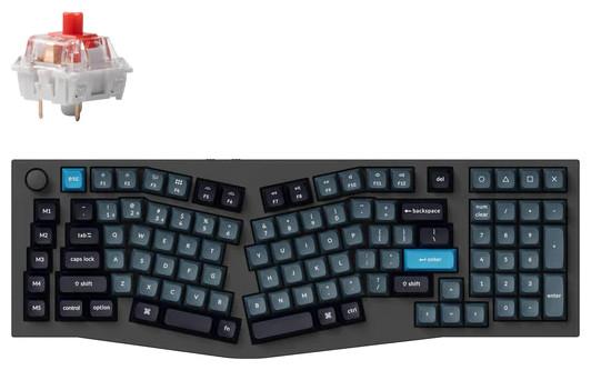 Produktbild Keychron Q13 Pro 96% Alice layout Carbon Black Full Assembled Knob K Pro Red Switches QMK c