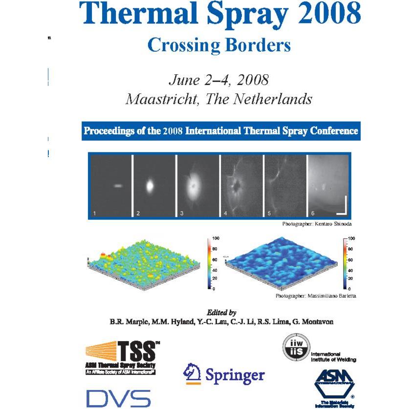 Thermal Spray 2008, Fachbücher von Rogerio S. Lima, Ghislain Montavon, Yuk-Chiu Lau, Chang-Jiu Li, Margaret M. Hyland, B...
