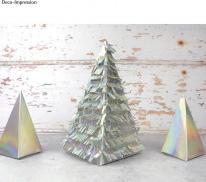 Image du produit Trimcraft Hologramme papier effet, A4, argent, 10 feuilles (10 x)