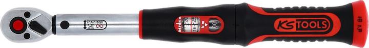 Produktbild KS Tools - 1/4" INFINITOOL Ratschen-Drehmomentschlüssel, 5-25 Nm (1/4", 5 Nm, 25 Nm)