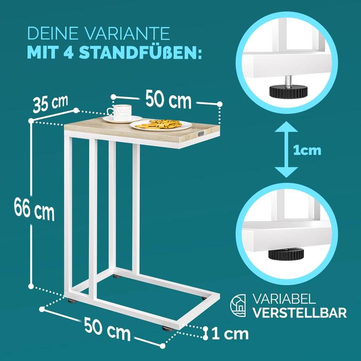 Image du produit Casaria Table d'appoint