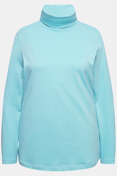 Actual product image Ulla Popken Basic Long Sleeve Slim Fit Turtleneck (46, 48)