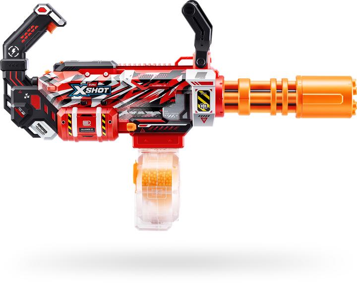 Actual product image Zuru X-SHOT Hyper Gel Gattlin Blaster motorisiert mit Gel-Kugeln