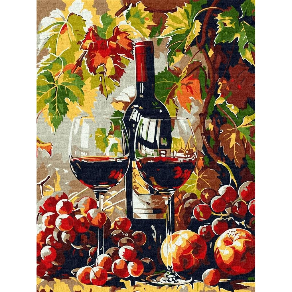 Ideyka Malen nach Zahlen - Herbstwein 30x40cm (58224557)