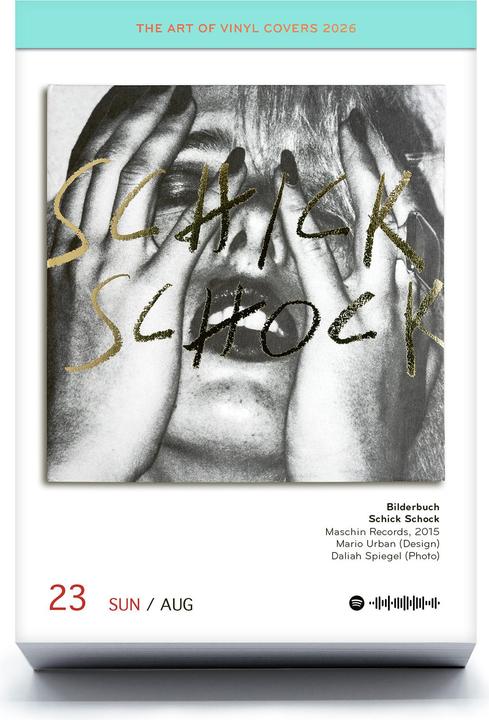 Produktbild Seltmann The Art of Vinyl Covers 2026 (11.5 x 16 cm)