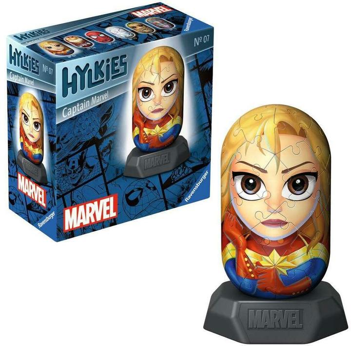 Produktbild Ravensburger Hylkies: Die neue Sammelfigurenreihe zum selbst zusammenbauen. Figur #07 - Captain (54 Teile)