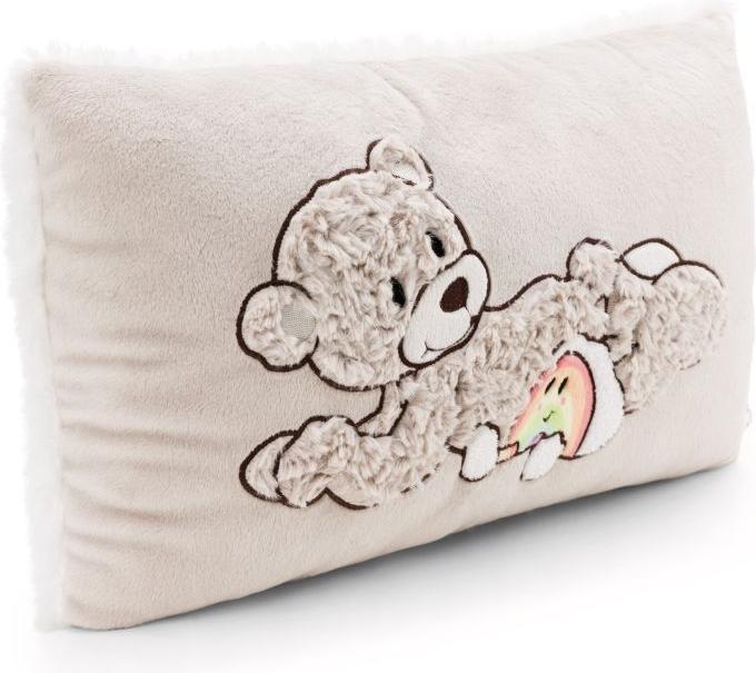 Actual product image NICI 62334 Kissen Bär Finni 43x25cm GREEN