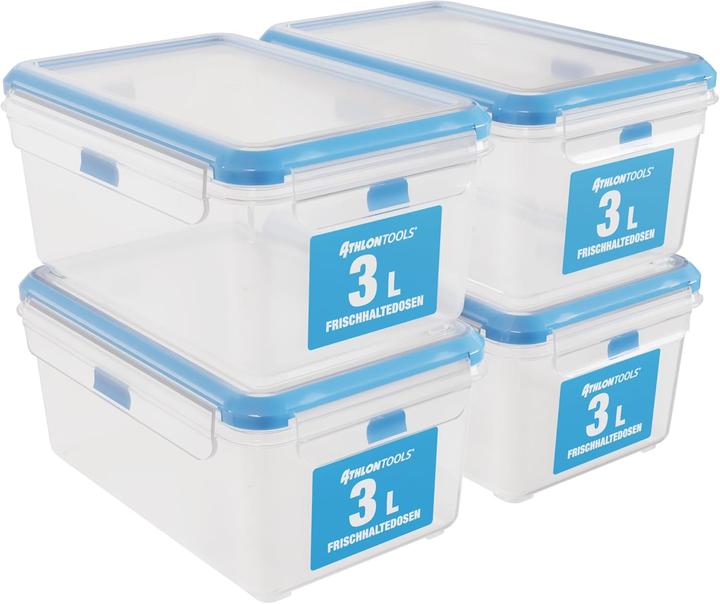 Produktbild Athlon Tools Frischhaltedosen-Set (4 Stück) (12 l)