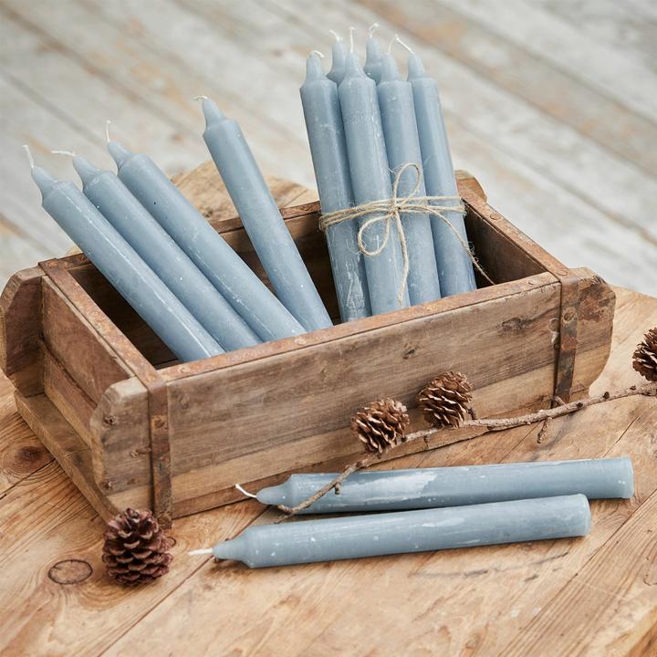 Immagine prodotto Loberon Set di 12 candele Bauceau taupe (12 pz.)