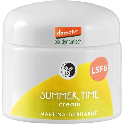 Actual product image Martina Gebhardt SUMMER TIME Cream (50 ml, 24h cream, Up to SPF 10)