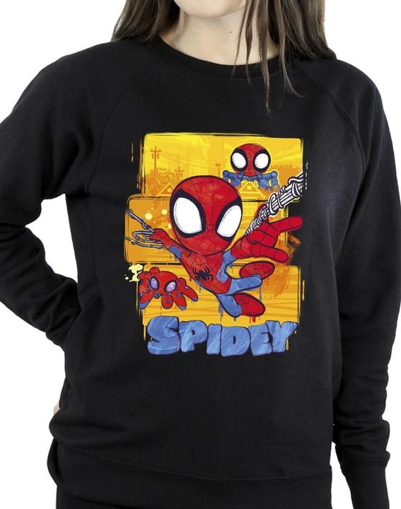 Immagine prodotto Spidey And His Amazing Friends Flying Felpa Donna (5XL)