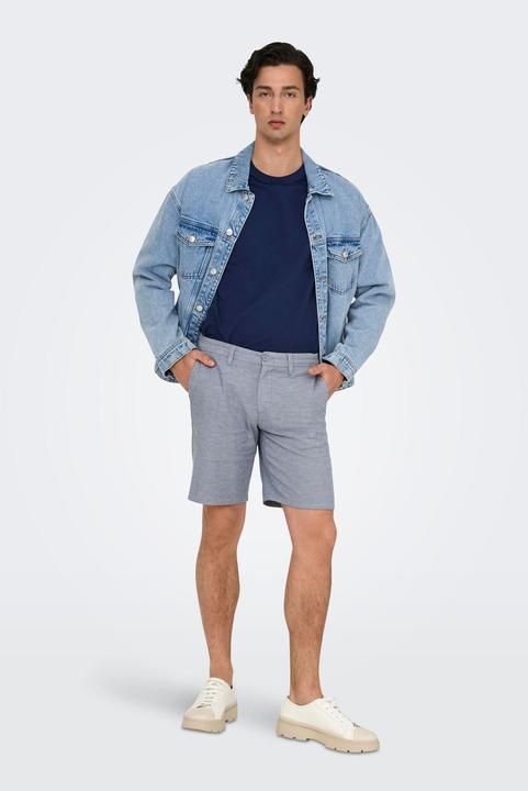 Produktbild Only & Sons Onsmark 0011 Cotton Linen Shorts Noos (XS)