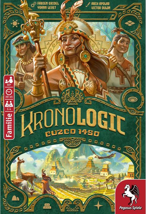 Actual product image Pegasus Kronologic – Cuzco 1450 (German, 1 - 4 Players)