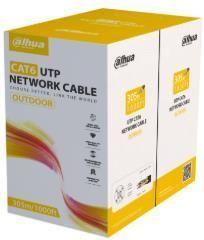 Actual product image Dahua CABLE CAT6 UTP 305M BLACK/PFM920-6UN (U/UTP, CAT6, 305 m)